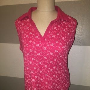 Pink Tennis Tank Top